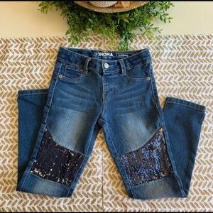 Girls Sonoma Jeggings — Size 6